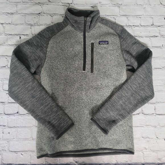 Patagonia Better Sweater Two Tone 1/4 Zip Jacket Small - Picture 1 of 8